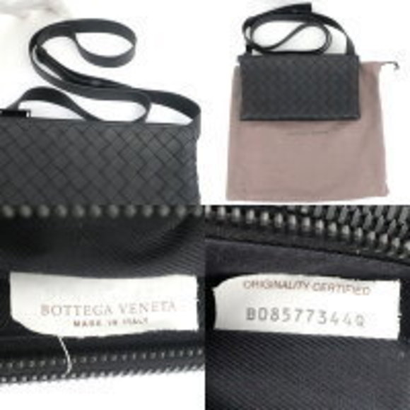 Bottega Veneta Mini Triple Shoulder Bag  - Black - Picture 6 of 9